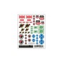 WS558 RAILROAD HERALDS DRY TRANSFER DECALS