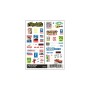 'WS561 1960''S SIGNS&POSTERS DRY TRANS.DECALS'