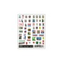 'WS563 1940''S SIGNS&POSTERS DRY TRANS.DECALS'