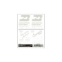 WS607 BN AND CB&Q BOX CARS DRY TRANSFER DECALS