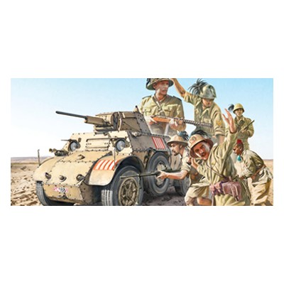 ITA6591 AB 41 W BERSAGLIERI ITALIAN INFANTRY 1/35