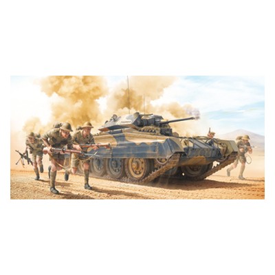 ITA6579 CRUSADER MK.II w/8th ARMY INFANTRY 1/35