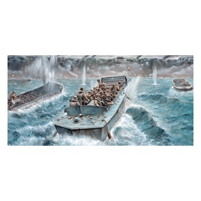 ITA6524 LCVP w US INFANTRY, 1/35