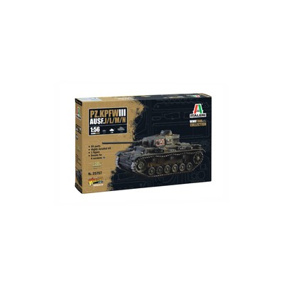 ITA25757 PZ.KPFW.III AUSF.J/L/M/N, 1/56