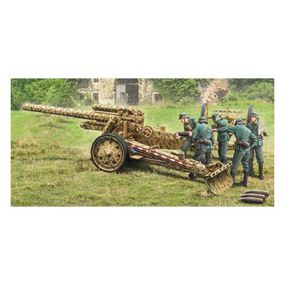 ITA7082 15cm FIELD HOWITZER 10.5cm FIELD GUN 1/72