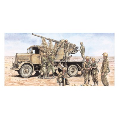 ITA7508 AUTOCANNONE 3RO W/90/53 AA GUN 1/72