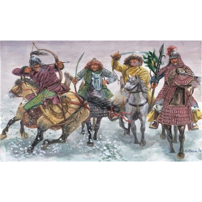 ITA6864 MONGOLS GOLDEN HORDS 1/32 (54 MM) *
