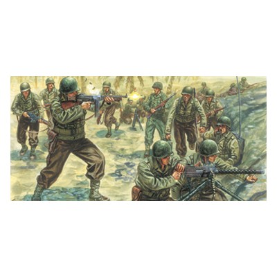 ITA6120 WWII AMERICAN INFANTRY 1/72