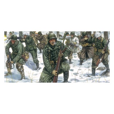 ITA6133 US INFANTRY, WWII, winter 1/72