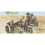 ITA6121 GERMAN MOTORCYCLES, WWII 1/72