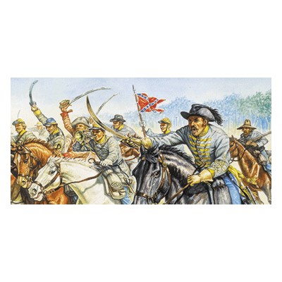 ITA6011 CONFEDERATE CAV(AM CIVIL WAR)1/72