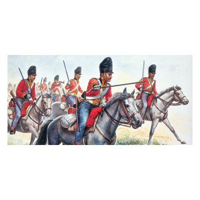 ITA6001 BRITISH HEAVY CAVALRY 1/72