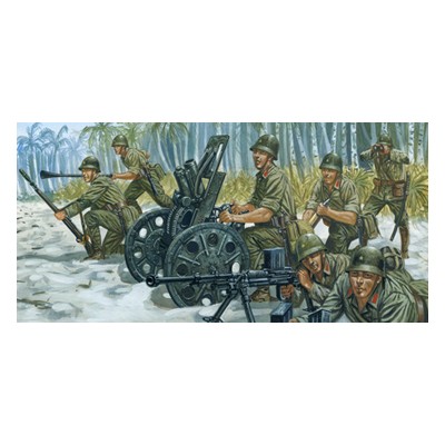 ITA6164 JAPANESE M92 LIGHT HOWITIZER, WWII 1/72 *
