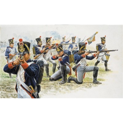ITA6002 FRENCH LINE INFANTRY (Nap Wars) 1/72