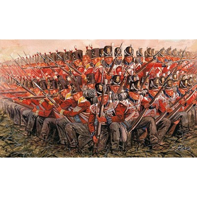 ITA6095 NAPOLEONIC WARS-BRIT.INF.1815 1/72