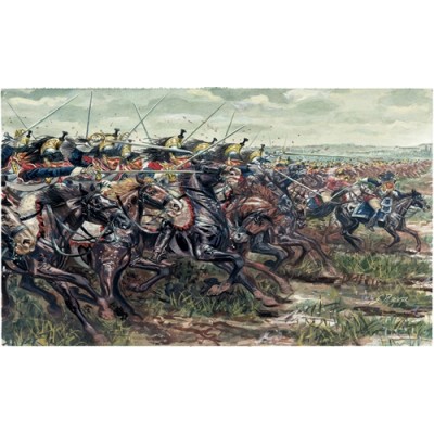 ITA6084 FRENCH CUIRASSIEURS -NAP WARS 1/72