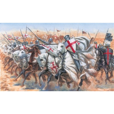 ITA6125 MEDIEVAL ERA TEMPLAR KNIGHTS 1/72