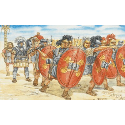 ITA6021 ROMAN INFANTRY 1ST-2ND C BC 1/72