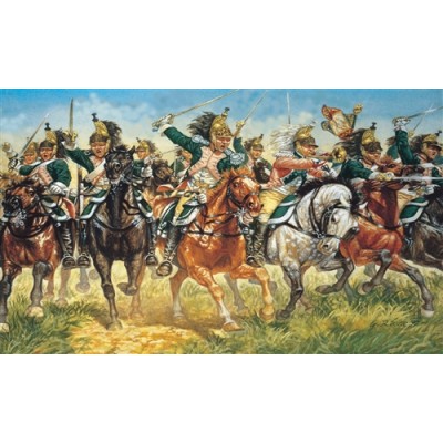 ITA6015 NAPOLEONIC WARS FRENCH DRAGOONS 1/72