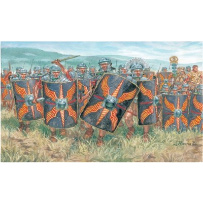 ITA6047 CAESAR'S WARS, ROMAN INF. 1/72