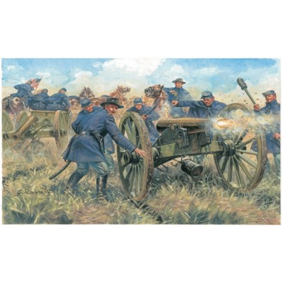 ITA6038 AM. CIVIL WAR UNION ARTILLERY 1/72