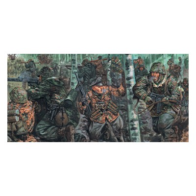 ITA6068 GERMAN ELITE TROOPS 1/72
