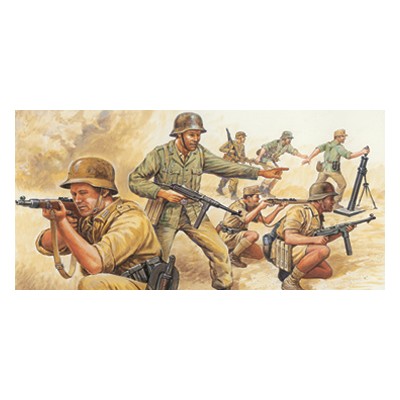 ITA6076 WWII GERMAN AFRIKA CORPS 1/72