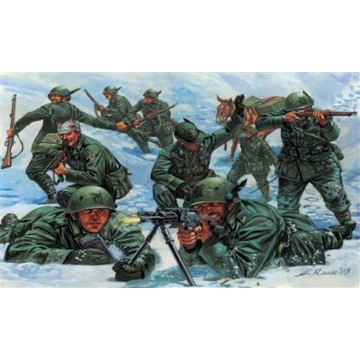 ITA6059 WWII ITALIAN ALPINI 1/72