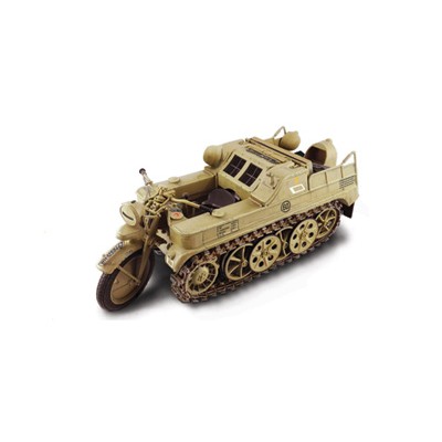 ITA7404 NSU HK 101 KETTENKRAD MILITARY MOTORCYCLE 1/9