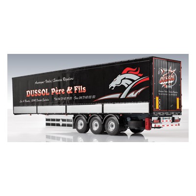 ITA3885 CARGO TRAILER 1/24