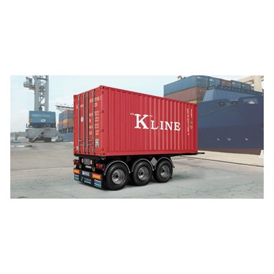 ITA3887 20' CONTAINER TRAILER 1/24 *