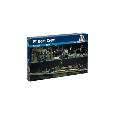 ITA5606 ELCO 80 PT BOAT CREW 1/35..
