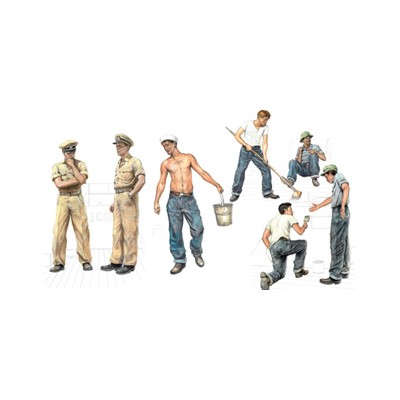 ITA5618 PT109 CREW AND ACCESSORIES 1/35 *