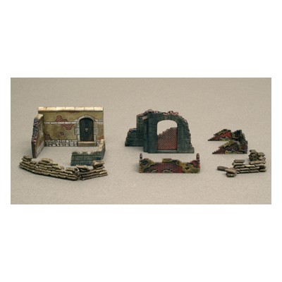 ITA6090 WALLS AND RUINS 1/72