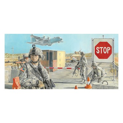 ITA6521 ROAD BLOCK ACCESSORIES 1/35 *