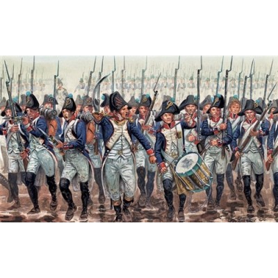 ITA6092 NAPOLEONIC WARS: French Infantry 1800-05 1/72 6/25