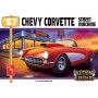 AMT1498 57 CORVETTE STREET MACHINE, 1/25 7/25