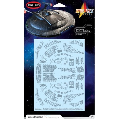 AMTMKA054 STAR TREK NX-01 USS ENTERPRISE ASTEC DECALS, 1/1000 (pol966) *