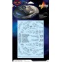 AMTMKA054 STAR TREK NX-01 USS ENTERPRISE ASTEC DECALS, 1/1000 (pol966) *