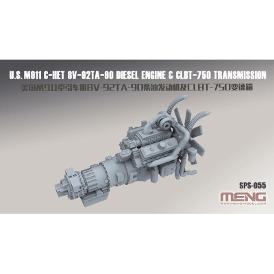 MENSPS055 U.S. M911 C-HET BV-92TA-90 (RESIN) 1/35