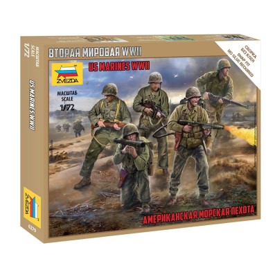 ZVD6279 US MARINES WWII 1/72