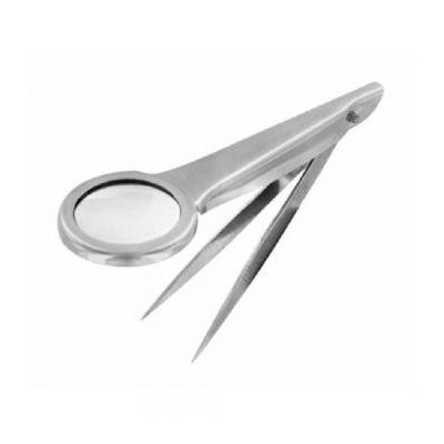 'EXE70040 4 1/4'''' MAGNIFIER w tweezer *'