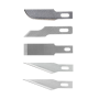 EXE20014 ASST.LT.DUTY BLADES 10,16,17,2x11