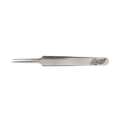 EXE30418 STRAIGHT POINT TWEEZERS, polished, 4.5"