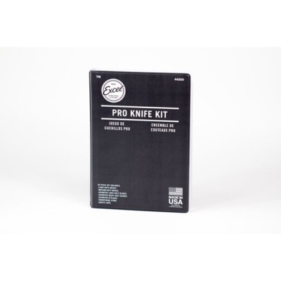 EXE44200 SUPER DELUXE KNIFE SET, vinyl case