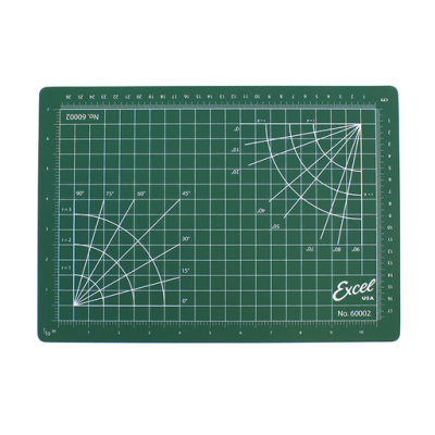 EXE60002 SELF-HEALING MAT-green -8.5x12"