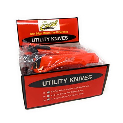 EXE77K13 HEAVY DUTY 7-POINT SNAP KNIFE 30 pc display