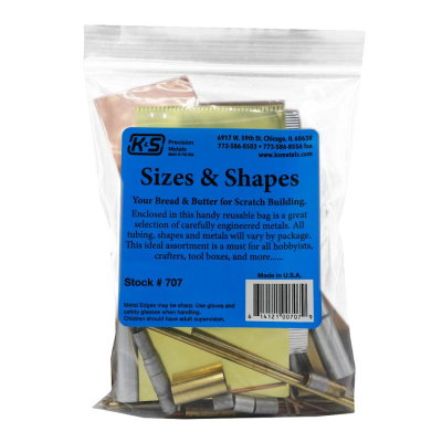 KSE707 SIZES AND SHAPES