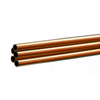 KSE1145 ROUND BRASS TUBE (5pk) 1/8 *1