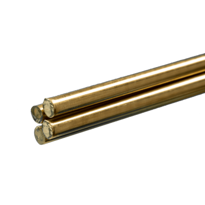 KSE1165 BRASS ROD 1/4x36 (4) *1